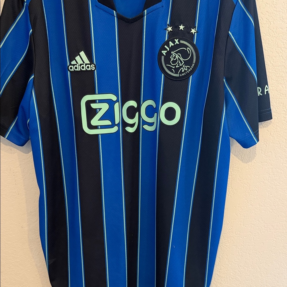 Adidas AJAX AMSTERDAM 21/22 AWAY SHIRT JERSEY - Picture 3 of 8